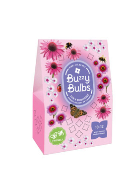 X 1 TAS 5 BUZZY BULBS  PINK-LILAC MIX I