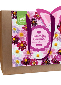 X 1 TAS 4 DAHLIA BUTTERFLY GARDEN - SWEETS I