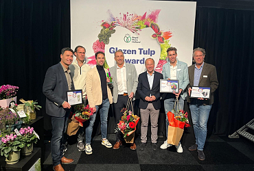 People’s Choice Award en 2e prijs van de vakjury bij de Glazen Tulp Award van Royal Flora Holland