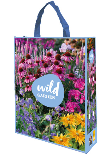 X 1 SHOPPING BAG WILD GARDEN PERENNIALS I