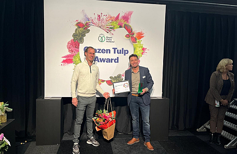 People’s Choice Award en 2e prijs van de vakjury bij de Glazen Tulp Award van Royal Flora Holland